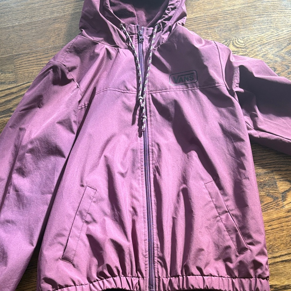 Vans Maroon Hooded Windbreaker - Picture 2 of 7